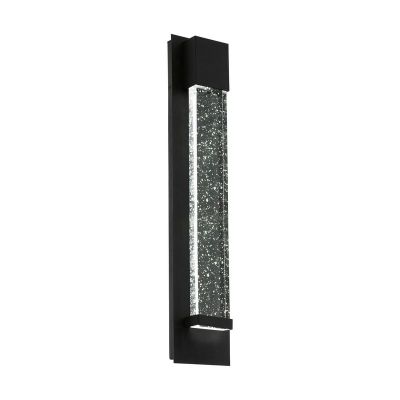 Candeeiro para exterior preto de alumínio, Yvanca, 3W, LED 3000K, IP44