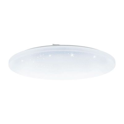 Plafon branco de aço, Eloise, 36W, LED ajustável de branco quente a branco frio