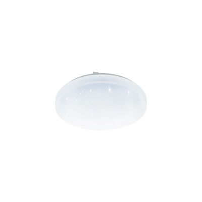 Plafon branco de aço, Eloise, 12W, LED ajustável de branco quente a branco frio, IP44