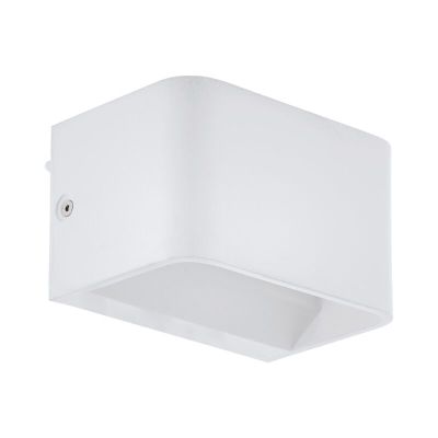 Aplique de parede branco de alumínio, Tjalle, 6W, LED 3000K