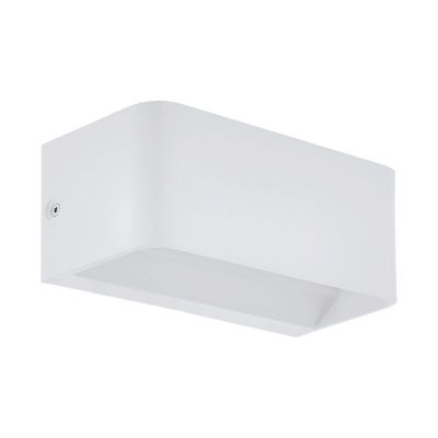 Aplique de parede branco de alumínio, Tjalle, 10W, LED 3000K