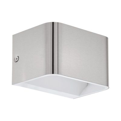 Aplique de parede níquel de alumínio, Tjalle, 6W, LED 3000K