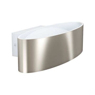 Aplique de parede branco de alumínio, Elmar, 10W, LED 3000K