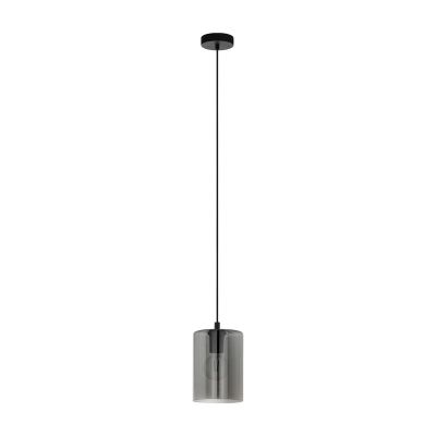 Candeeiro suspenso preto de aço, Lucian