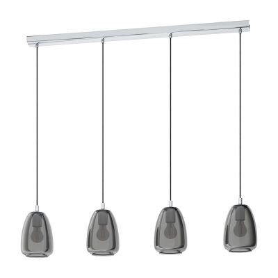 Candeeiro suspenso cromo de aço, Fredericus