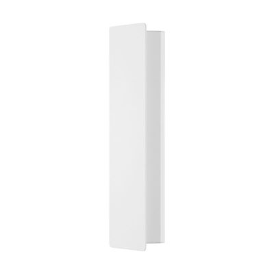 Aplique de parede branco de alumínio, Zion, 12W, LED 3000K