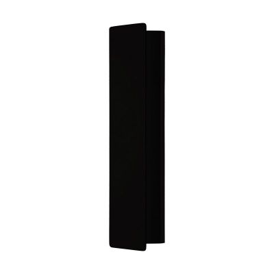 Aplique de parede preto de alumínio, Zion, 12W, LED 3000K