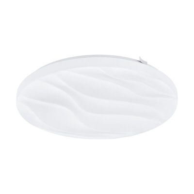 Plafon branco de aço, Aniel, 17W, LED 3000K