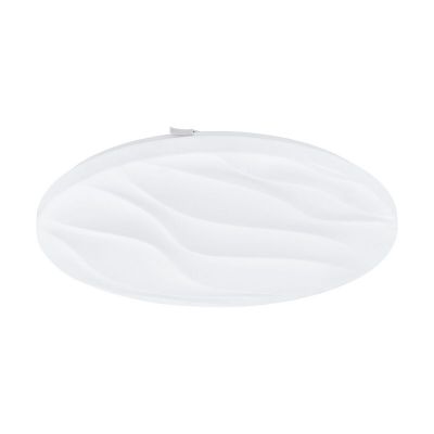 Plafon branco de aço, Aniel, 36W, LED 3000K