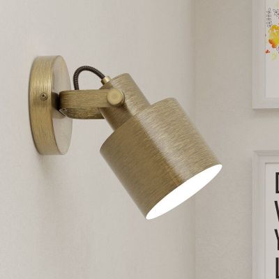 Foco de parede dourado de alumínio, Kwinten