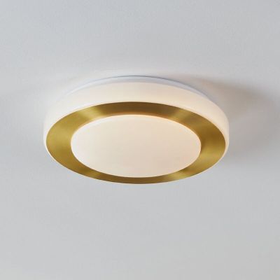 Candeeiro de teto para casa de banho dourado de plástico, Amina, 3,6W, LED 3000K, IP44