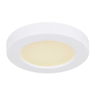 Plafon branco de plástico, Cage, 6W, LED ajustável de branco quente a branco frio