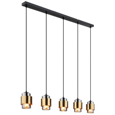 Candeeiro suspenso latão de metal, Maran