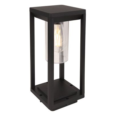 Candeeiro para exterior preto de plástico, Vildan, IP44