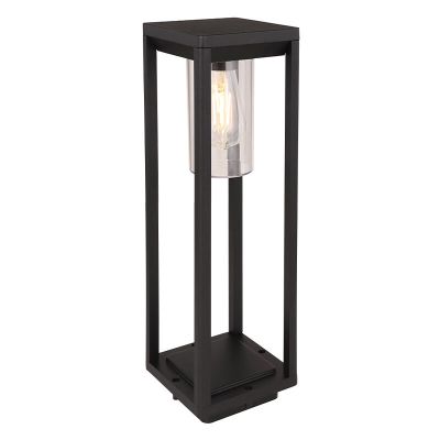 Candeeiro para exterior preto de plástico, Vildan, IP44