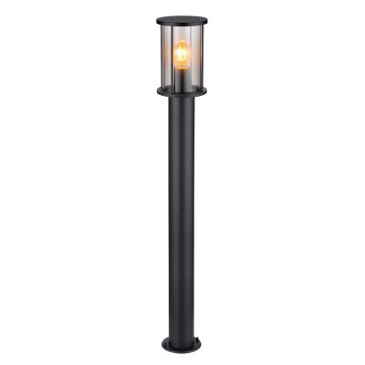 Candeeiro para exterior preto de aço inoxidável, Kors, IP54
