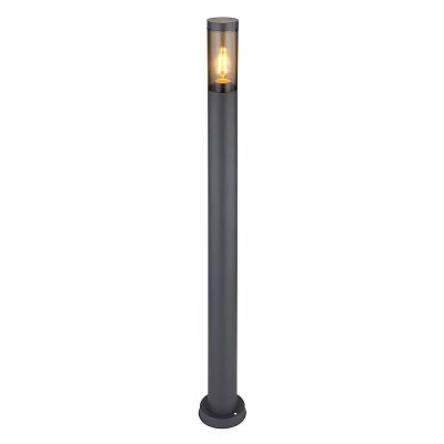 Candeeiro para exterior preto de aço inoxidável, Ishara, IP44