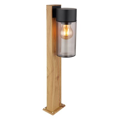Candeeiro para exterior castanho de aço inoxidável, Kiymet, IP44