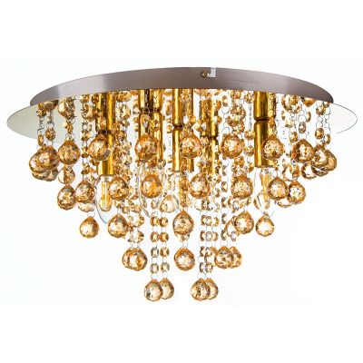 Candeeiro de teto dourado de metal, Luus