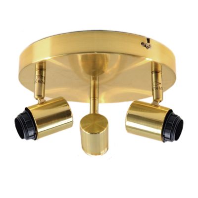 Candeeiro de teto dourado de alumínio, Rika