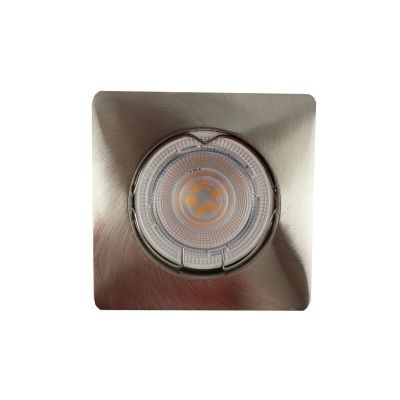 Foco de encastrar de metal cromo, Filo