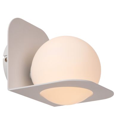 Candeeiro de parede para casa de banho moderno branco, Davy, IP44