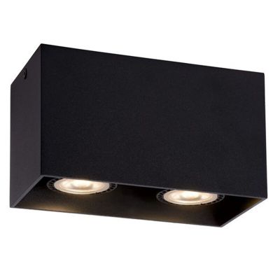 Aplique de teto moderno preto, Raina