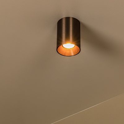 Foco de teto moderno bronze, Gerti