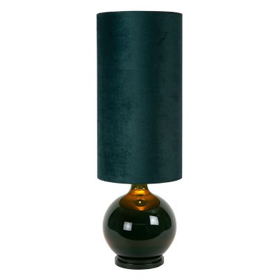 Candeeiro de pé retrô verde, Esterad, com interruptor