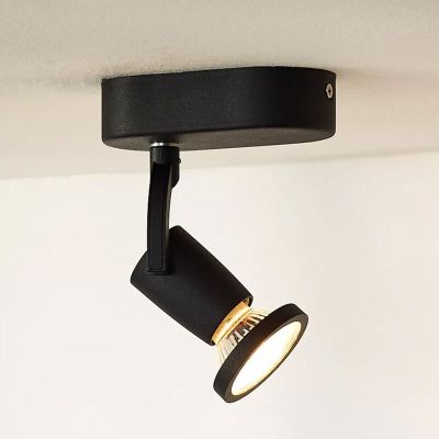 Foco de teto moderno preto, Jaster