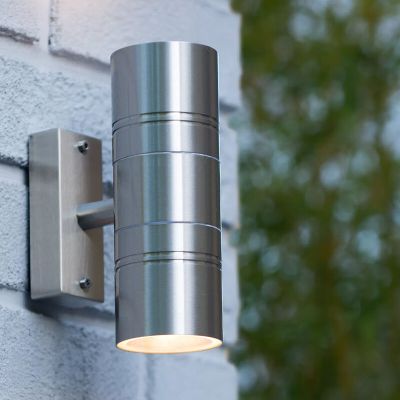 Candeeiro up down moderno cromo, Arne, IP44