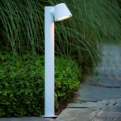Candeeiro para exterior moderno branco, Dingo, IP44