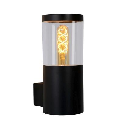 Candeeiro para exterior moderno preto, Fedor, IP44