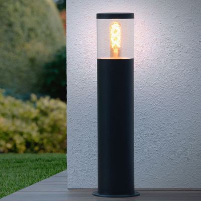 Candeeiro para exterior moderno preto, Fedor, IP44