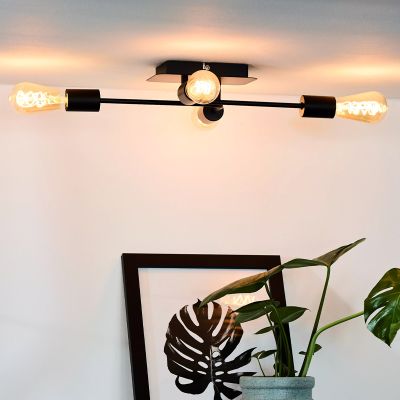 Plafon moderno preto, Lester