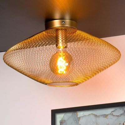 Plafon moderno dourado, Mesh