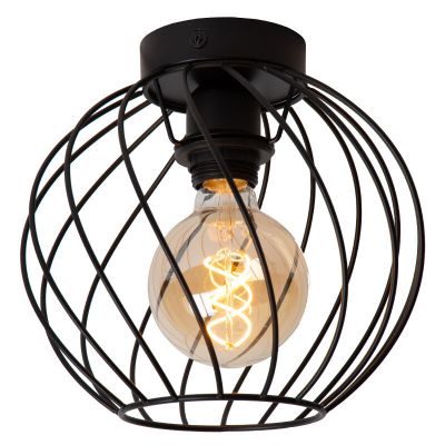 Candeeiro de teto clássico preto, Danza