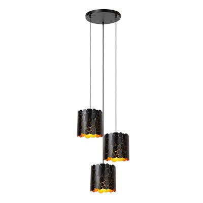 Candeeiro suspenso moderno preto, Almelo