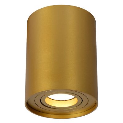 Aplique de teto moderno dourado, Tube
