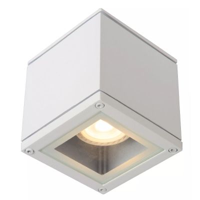 Foco de teto moderno branco, Aven, IP65