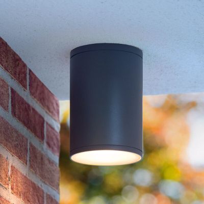 Candeeiro para exterior moderno antracite, Tubix, IP54