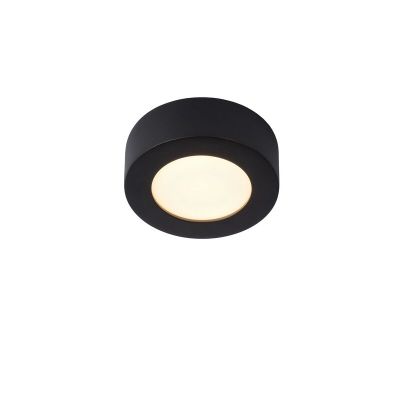 Plafon moderno preto, Brice, 8W, LED 3000K, IP44