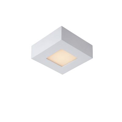 Plafon moderno branco, Brice, 8W, LED 3000K, IP44