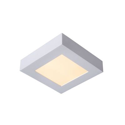 Plafon moderno branco, Brice, 15W, LED 3000K, IP44
