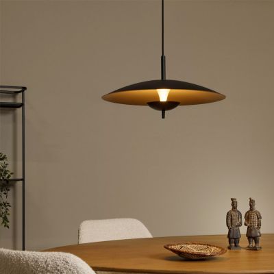 Candeeiro suspenso vintage preto, Vulcan, 9W, LED 3000K