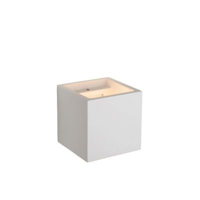 Aplique de parede de gesso branco, Gipsy