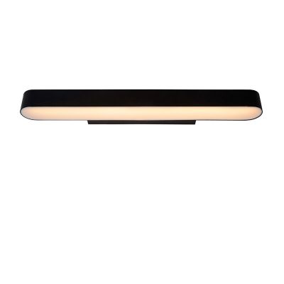 Candeeiro de parede para casa de banho moderno preto, Madelon, 9W, LED 2700K, IP44