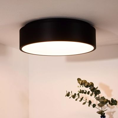 Plafon moderno preto, Talowe, 30W, LED 3000K