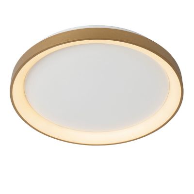 Plafon moderno dourado, Vidal, 38W, LED 2700K