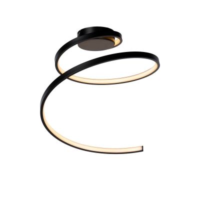 Plafon moderno preto, Maxence, 24W, LED 3000K